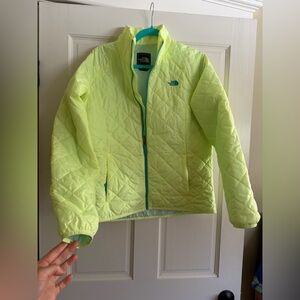 The North Face Lime Quilted Jacket